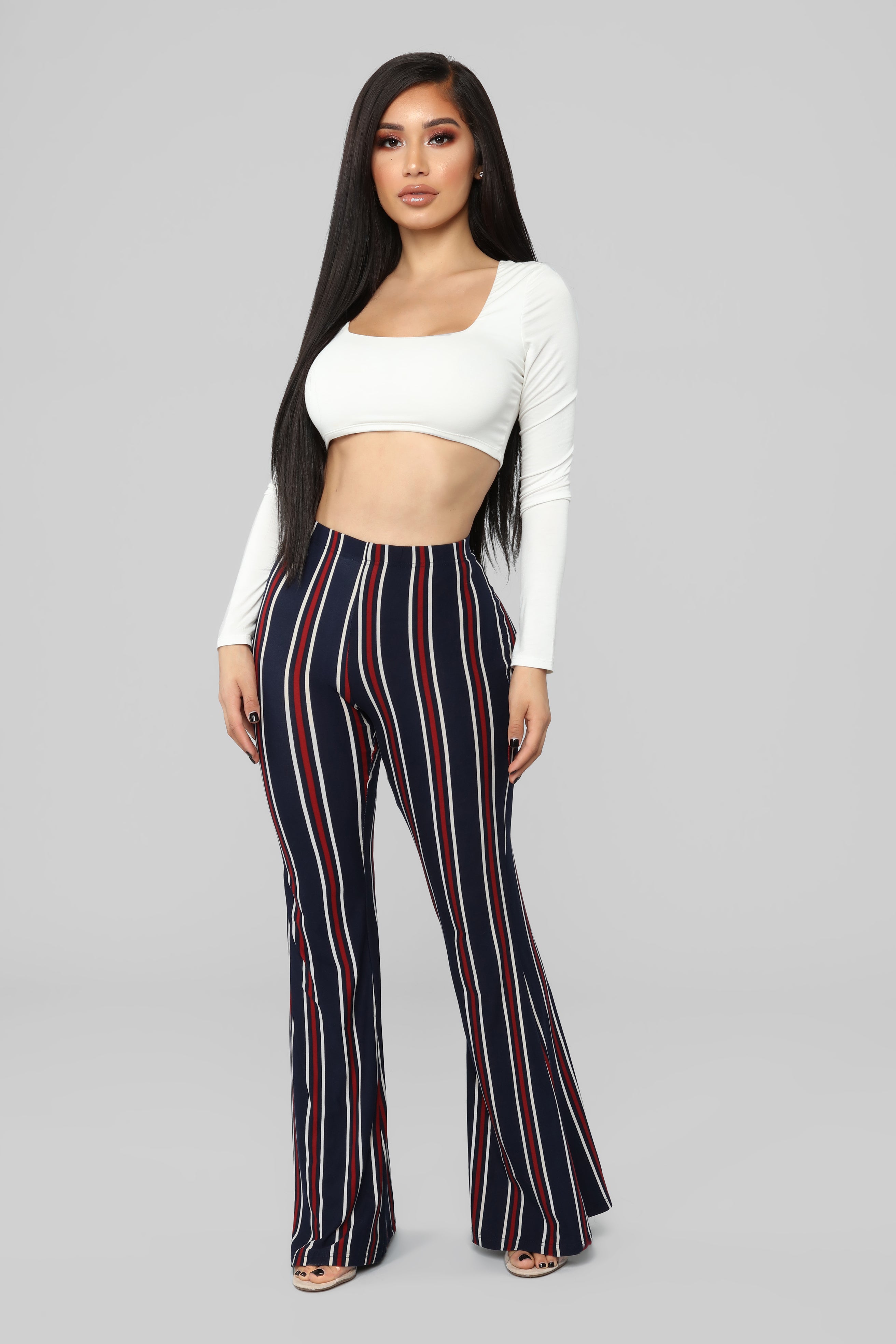 Fashion nova hotsell striped pants
