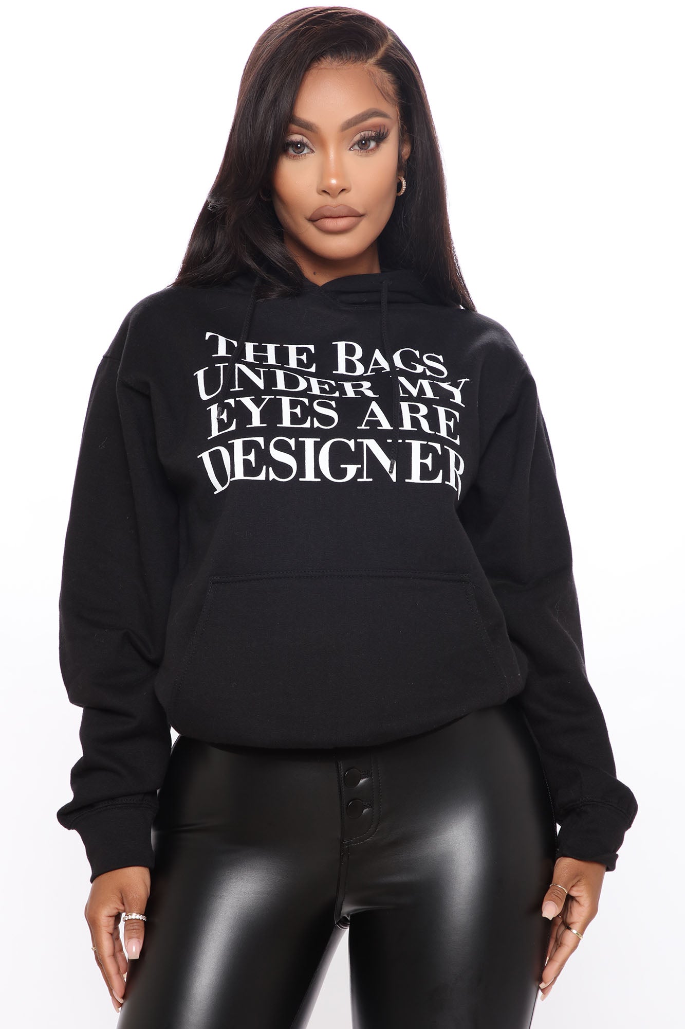 Black best sale designer sweatshirt