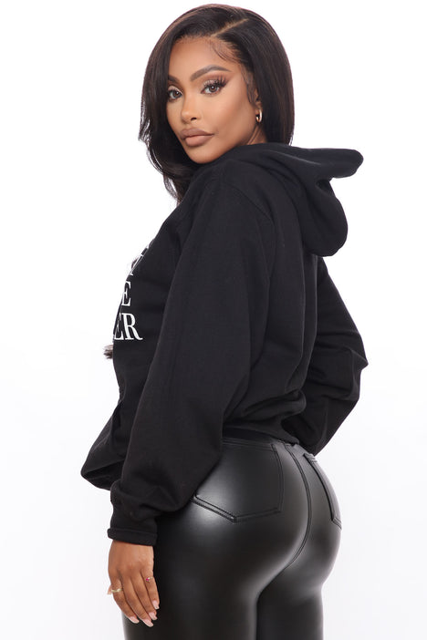 The Bags Are Designer Hoodie Black