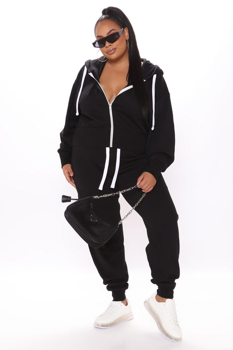 Chill Mode Hoodie And Jogger Set Black Fashion Nova Matching