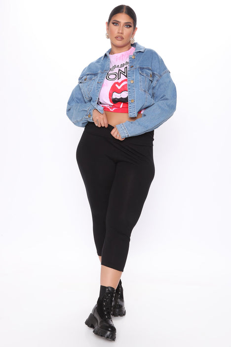 Limitless Capri Leggings Black Black Fashion Nova Leggings