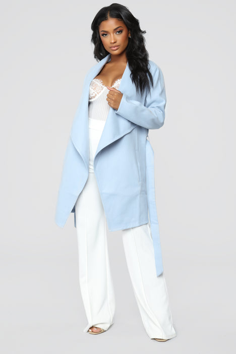 Manhattan Coat Blue