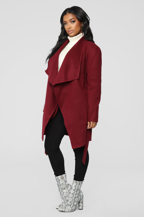 Wine new arrivals red coat