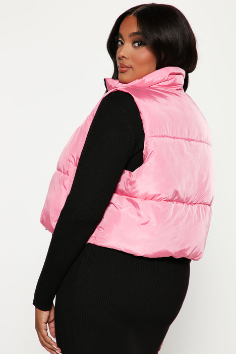 Can t Handle It Puffer Vest Pink Fashion Nova Jackets Coats
