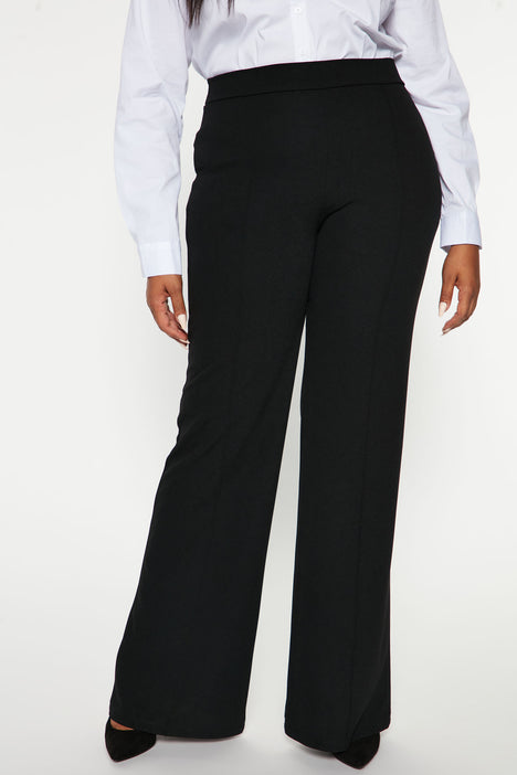 Tall Victoria High Waisted Dress Pants Black