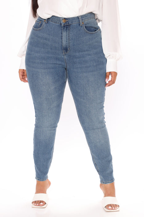 Fashion Jeans | Let Nova, Can\'t - Blue Wash Go Jeans Fashion Nova Medium Me | Skinny
