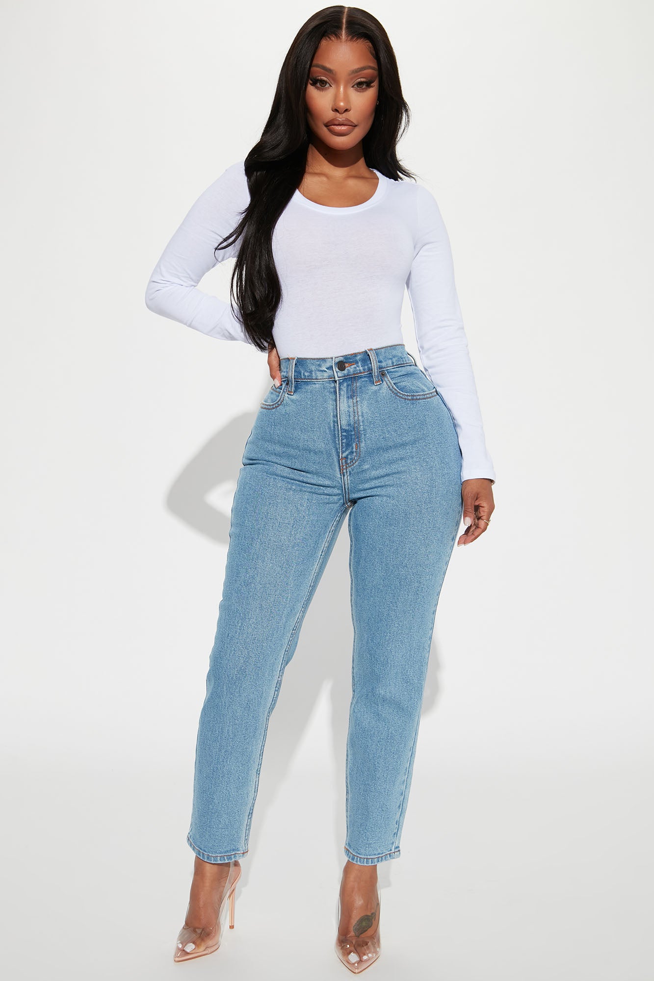 Stretch mom jean online