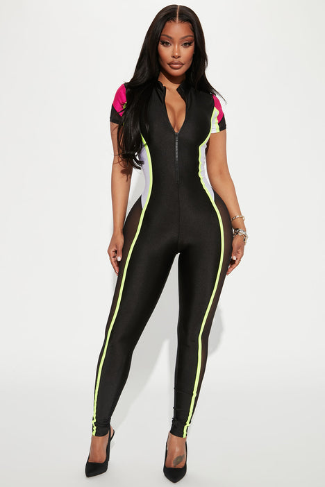 Sport jumpsuit fashion nova sales