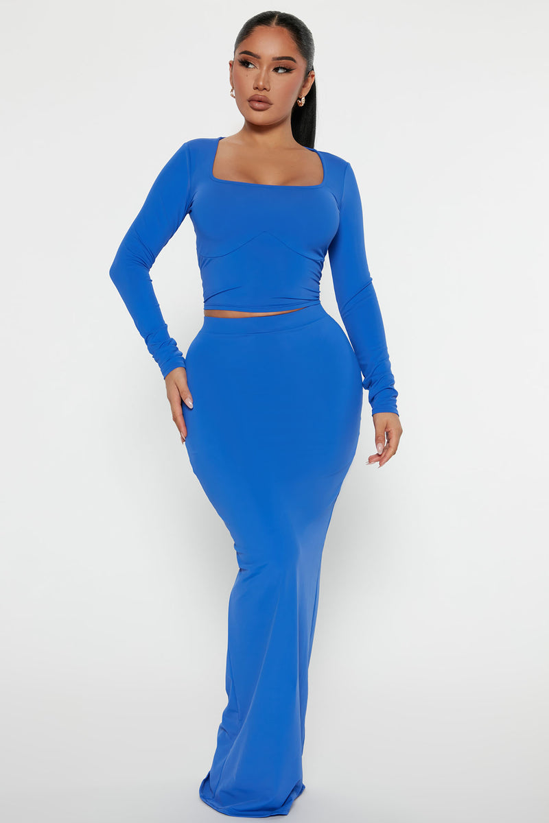 Noelle Side Stripe Skirt