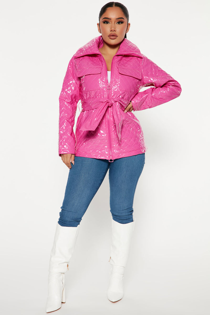 Stuck In The City Jacket - Pink | Fashion Nova, Jackets & Coats ...