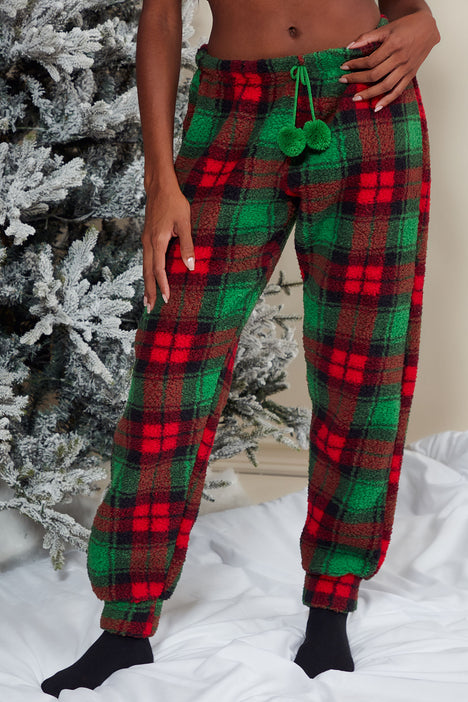 Plush best sale christmas pajamas