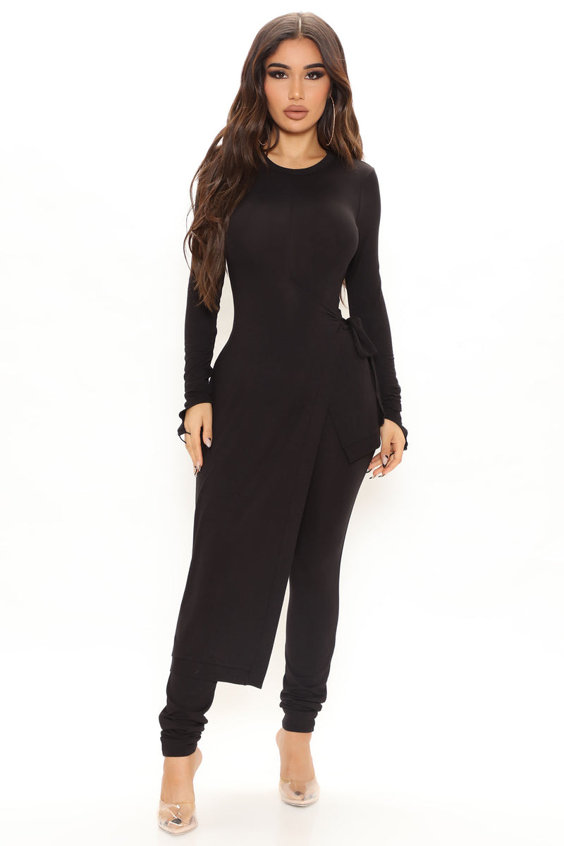 Amara Pant Set - Black | Fashion Nova, Matching Sets | Fashion Nova