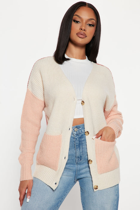 Blush outlet open cardigan