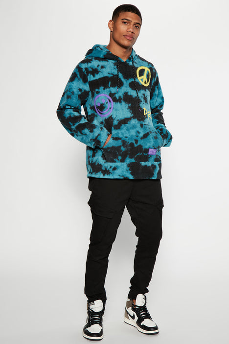 Tie dye 2025 hoodie fashion nova