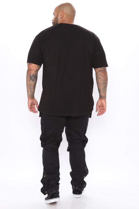 Fashion nova black 2025 cargo pants