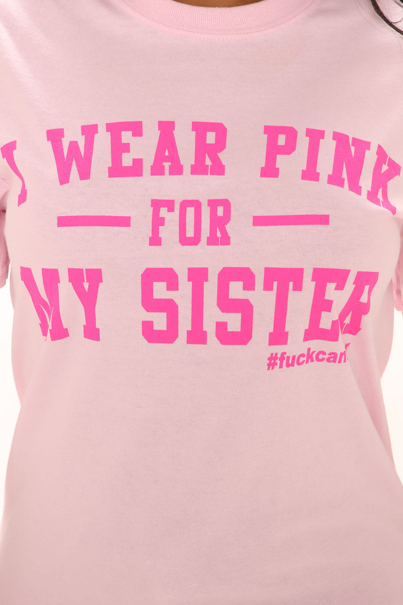 I Wear Pink For My Sister Top - Pink | Fashion Nova, Screens Tops and ...