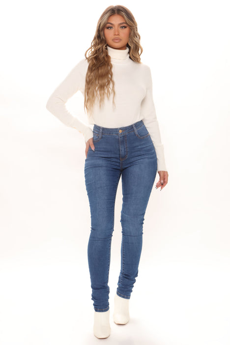 Tall Jessica Skinny Jeans Medium Blue Wash