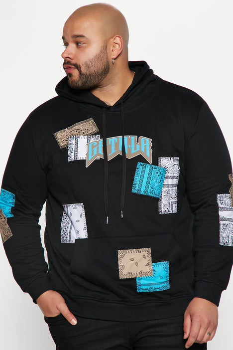 Cut Em Up Hoodie Black Fashion Nova Mens Fleece Tops Fashion Nova