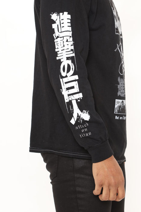 Attack on titan outlet long sleeve shirt