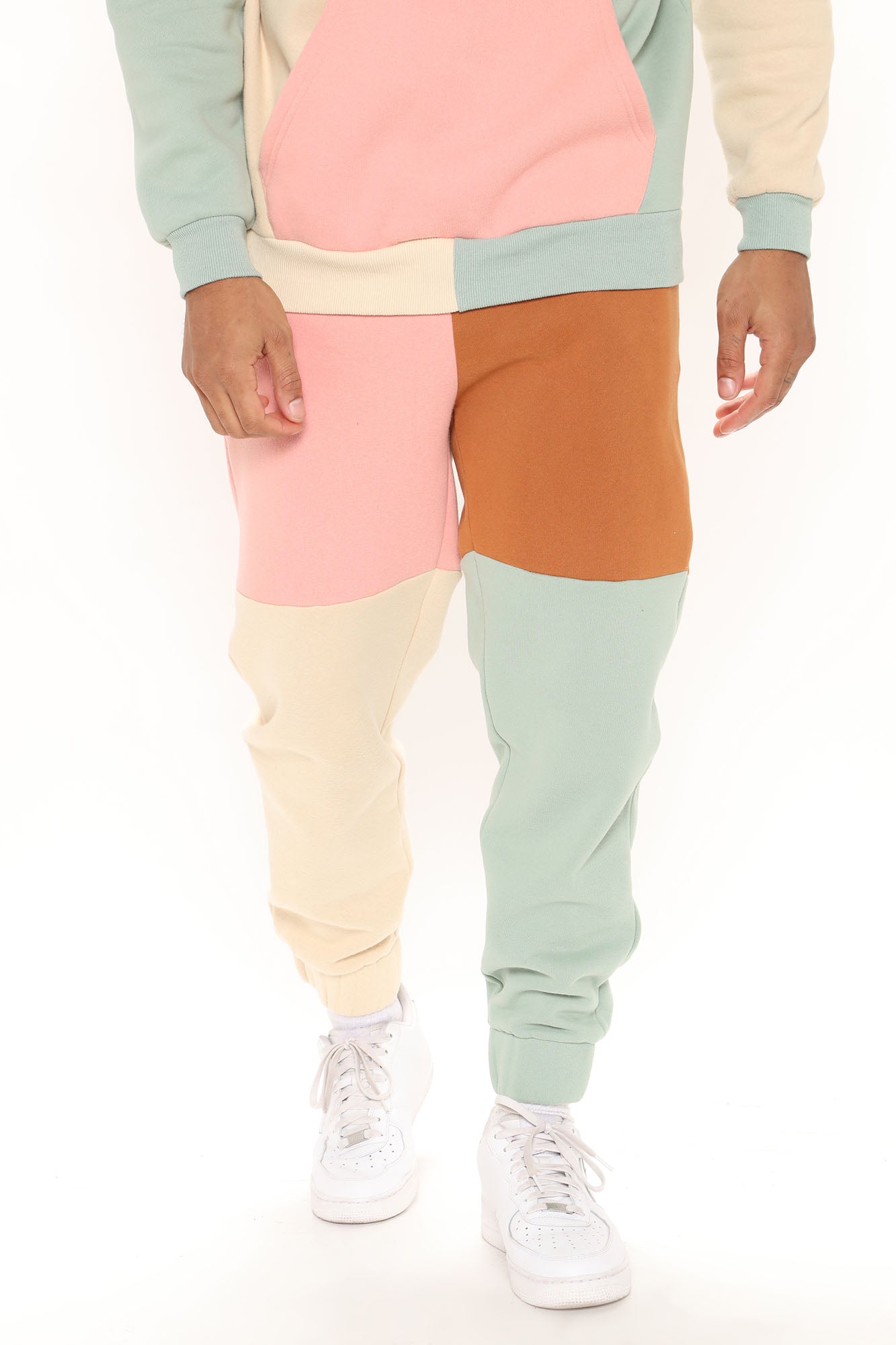 Mens sale colorblock joggers