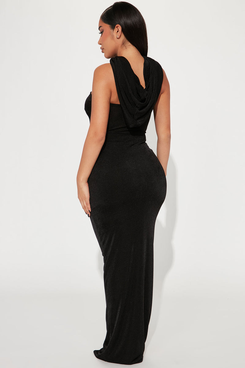 Mysterious Slinky Maxi Dress - Black | Fashion Nova, Dresses | Fashion Nova