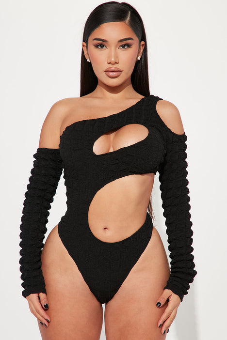Charmed By You Bodysuit Black