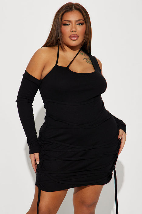 Cool Girl Mini Dress Black