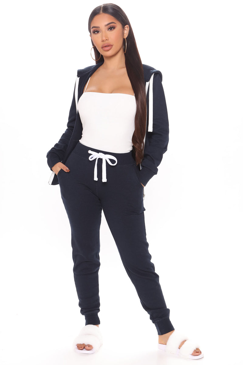 Relaxed Vibe Zip Up Jacket Navy Fashion Nova, Knit Tops Fashion Nova