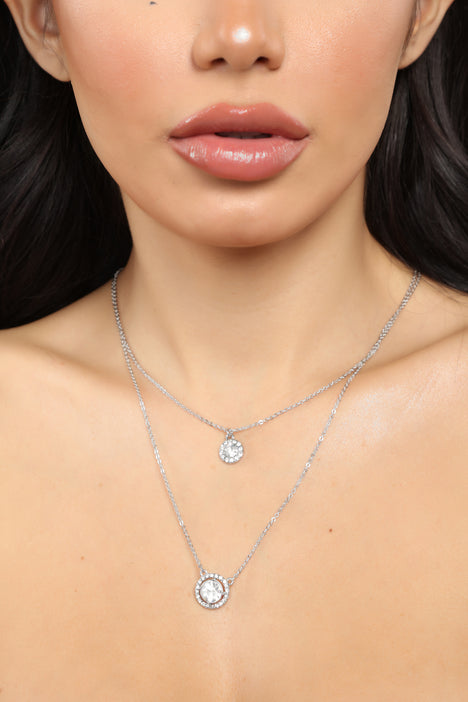 Fashion silver necklaces sale