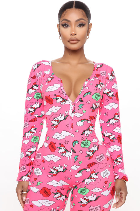 Unicorn pj shop onesie