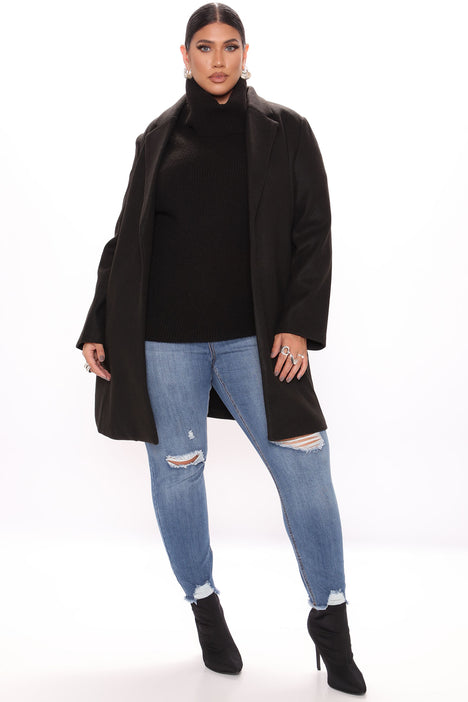 Fashion nova store plus coats