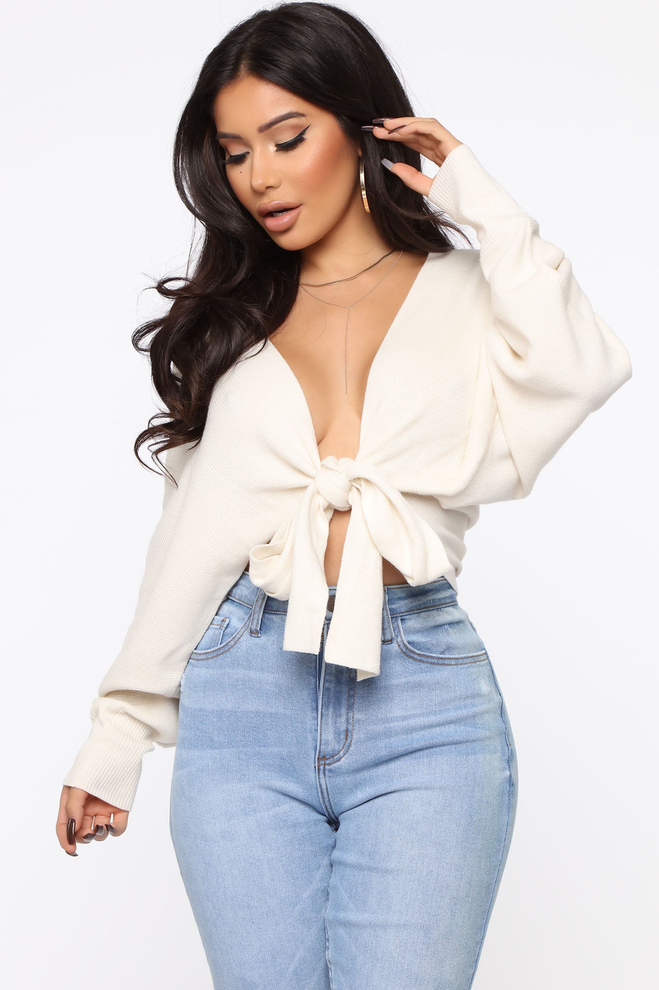 Fashion nova crop sweater cheap