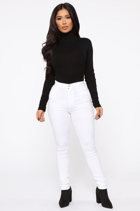 Meet Me Somewhere Turtle Neck Sweater Black