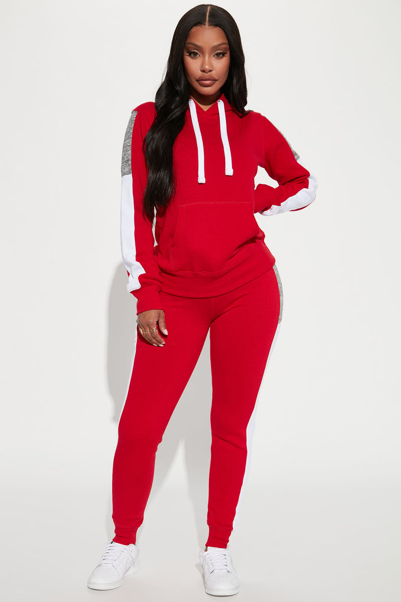 Analissa Pullover Hoodie - Red | Fashion Nova, Knit Tops | Fashion Nova