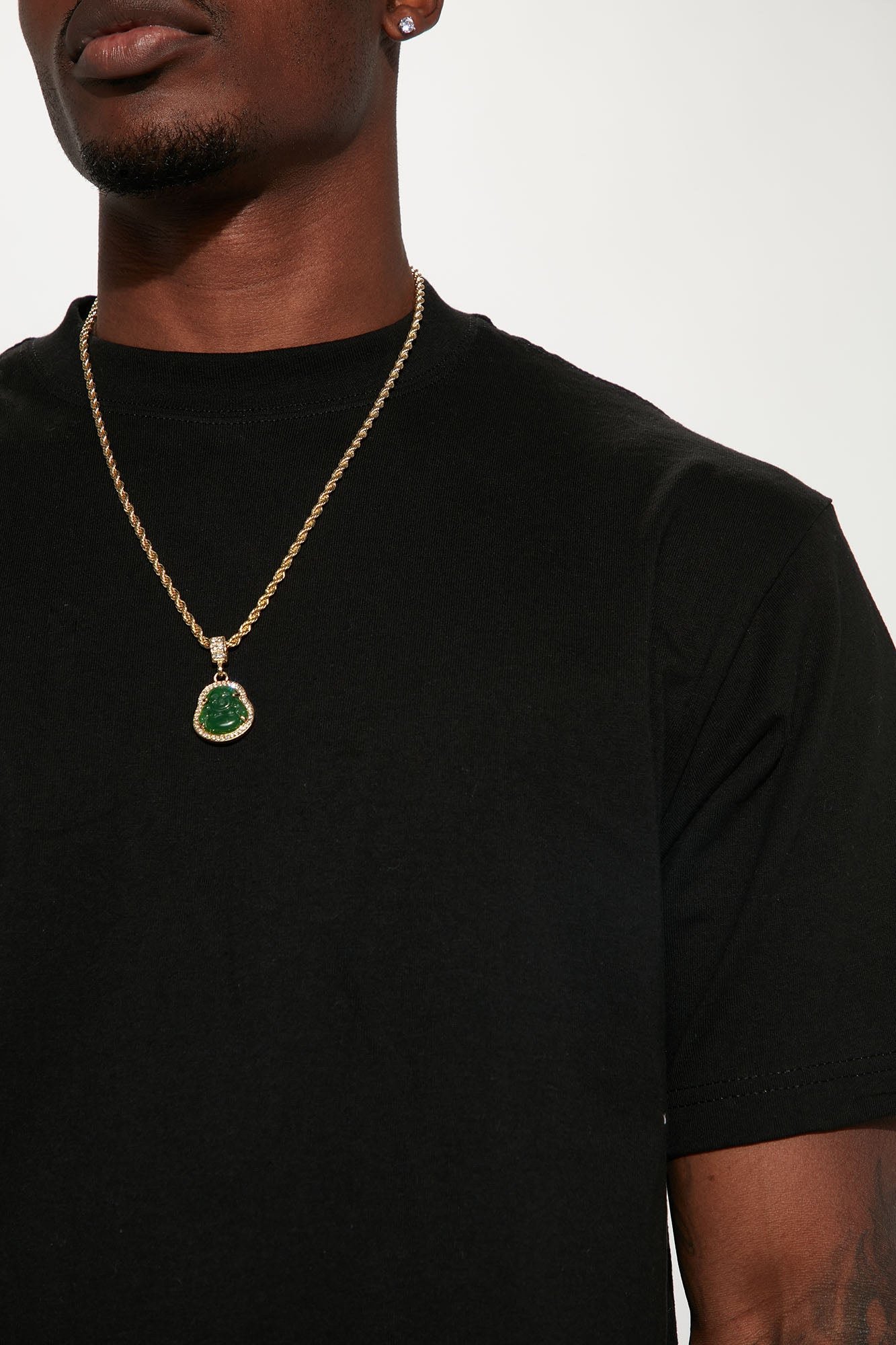 Buddha man chain top
