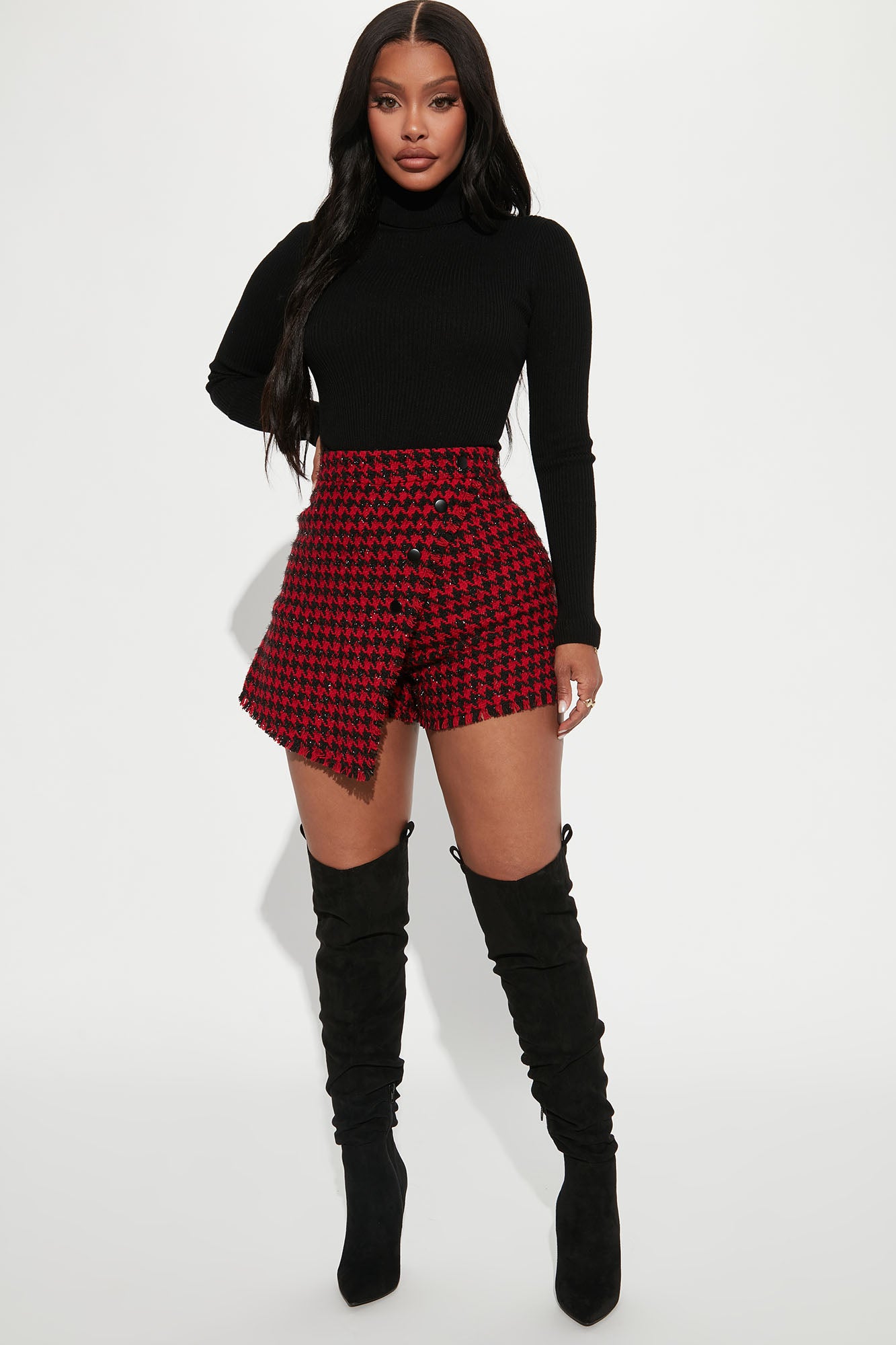 Plaid 57 skort top