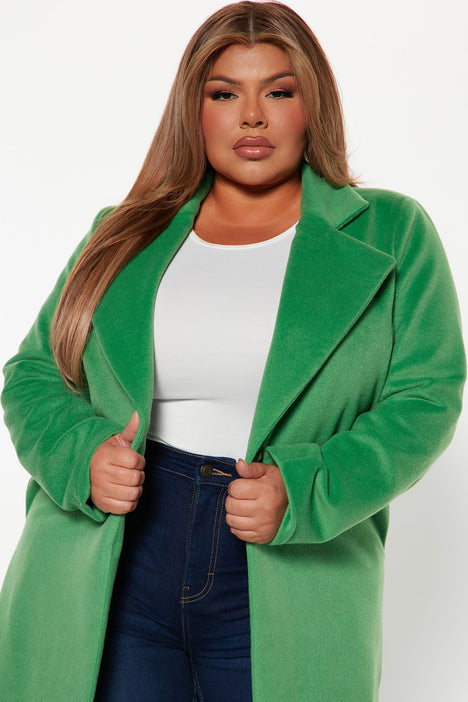 Going Places Coat Kelly Green