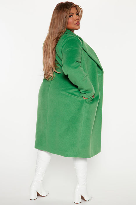 Fashion nova plus size coats discount