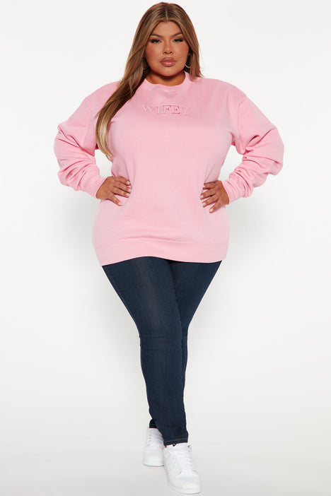 Plus size wifey best sale sweatshirt