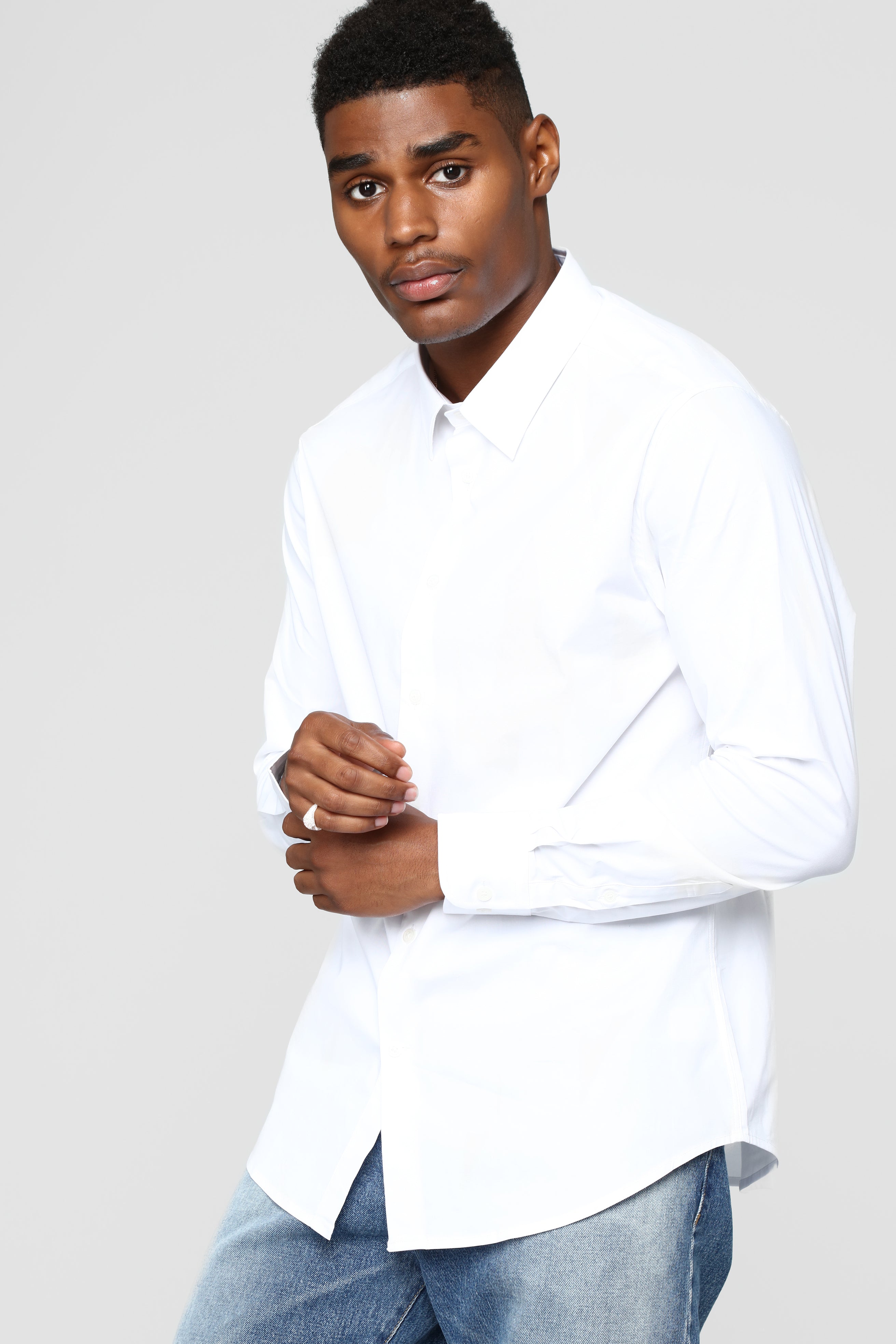 Fashion nova men shirts sales