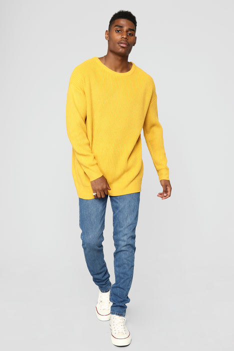 Mustard cheap sweater mens