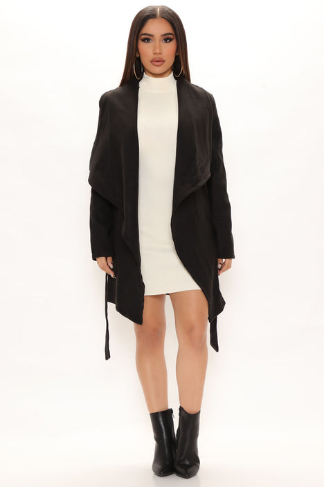 Fashion nova curve coats top
