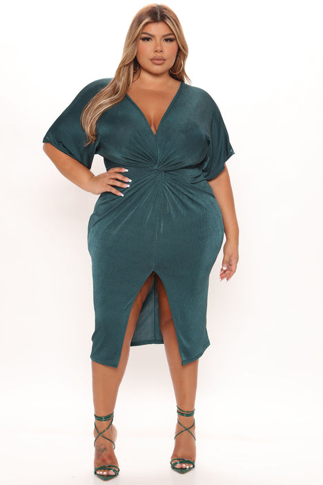 Full Grown Knot Dress Hunter