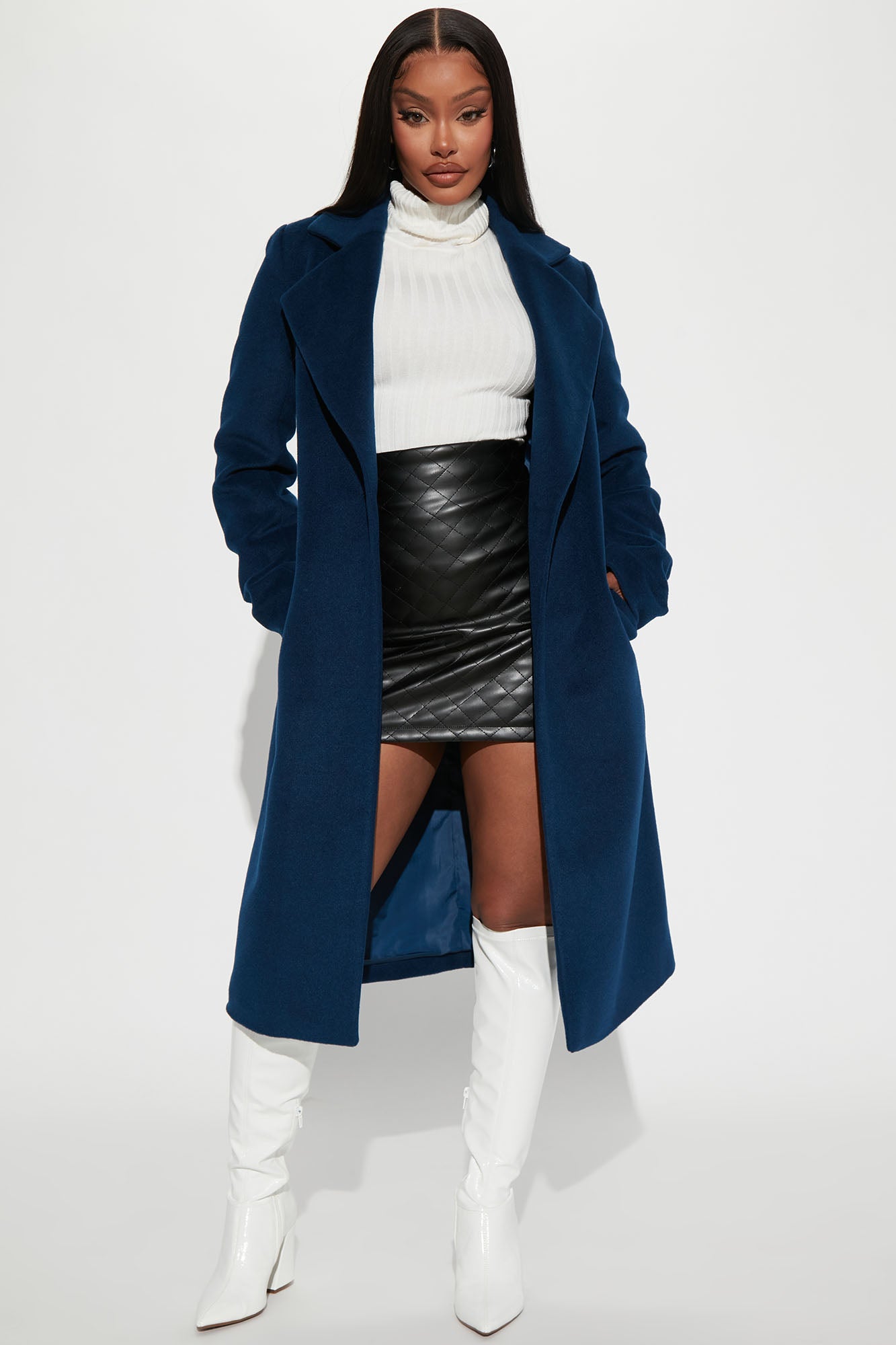 Going Places Coat Navy