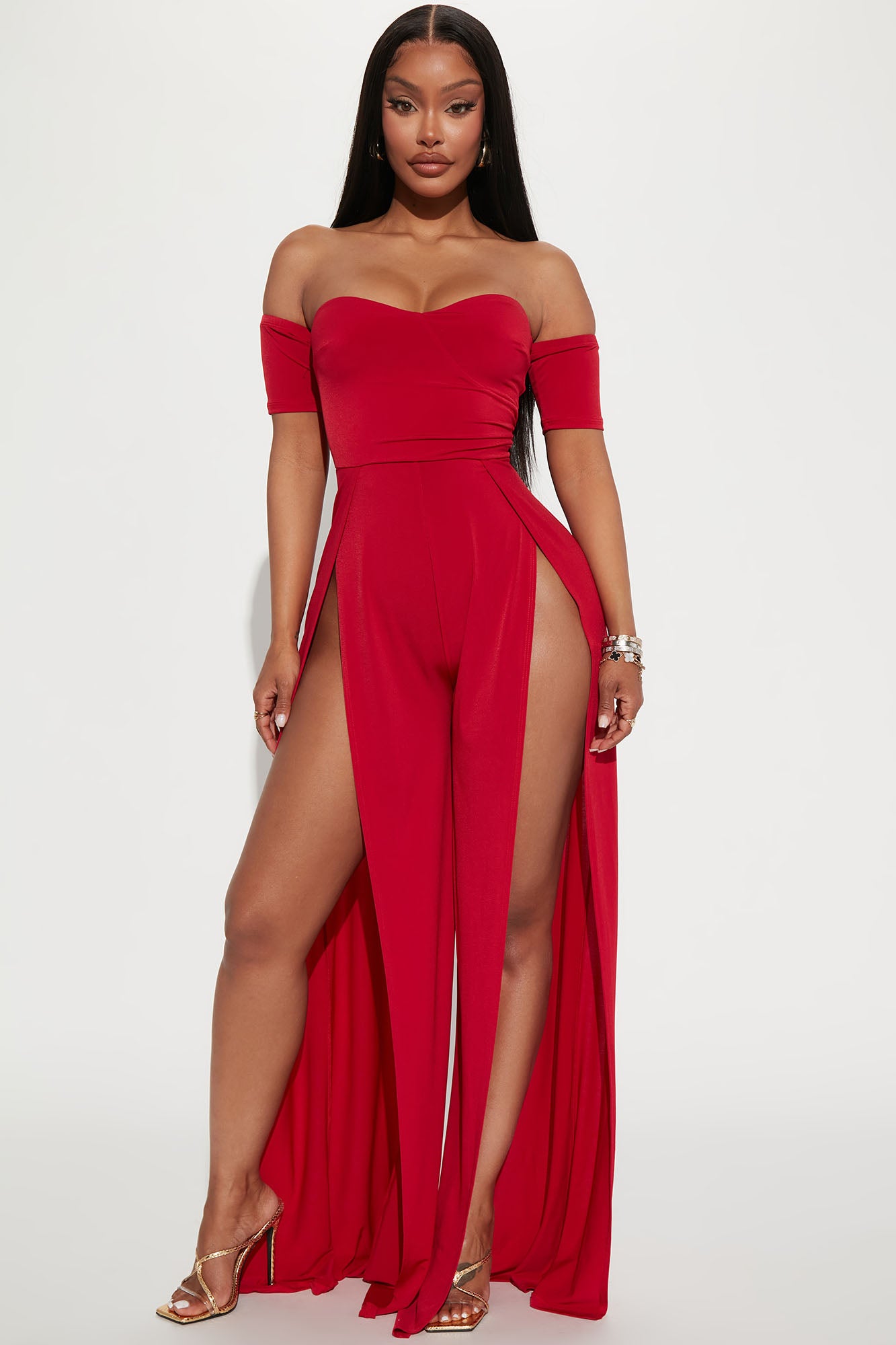 High slit jumpsuit new arrivals