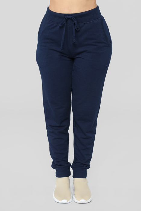 Latest And Greatest French Terry Jogger - Navy