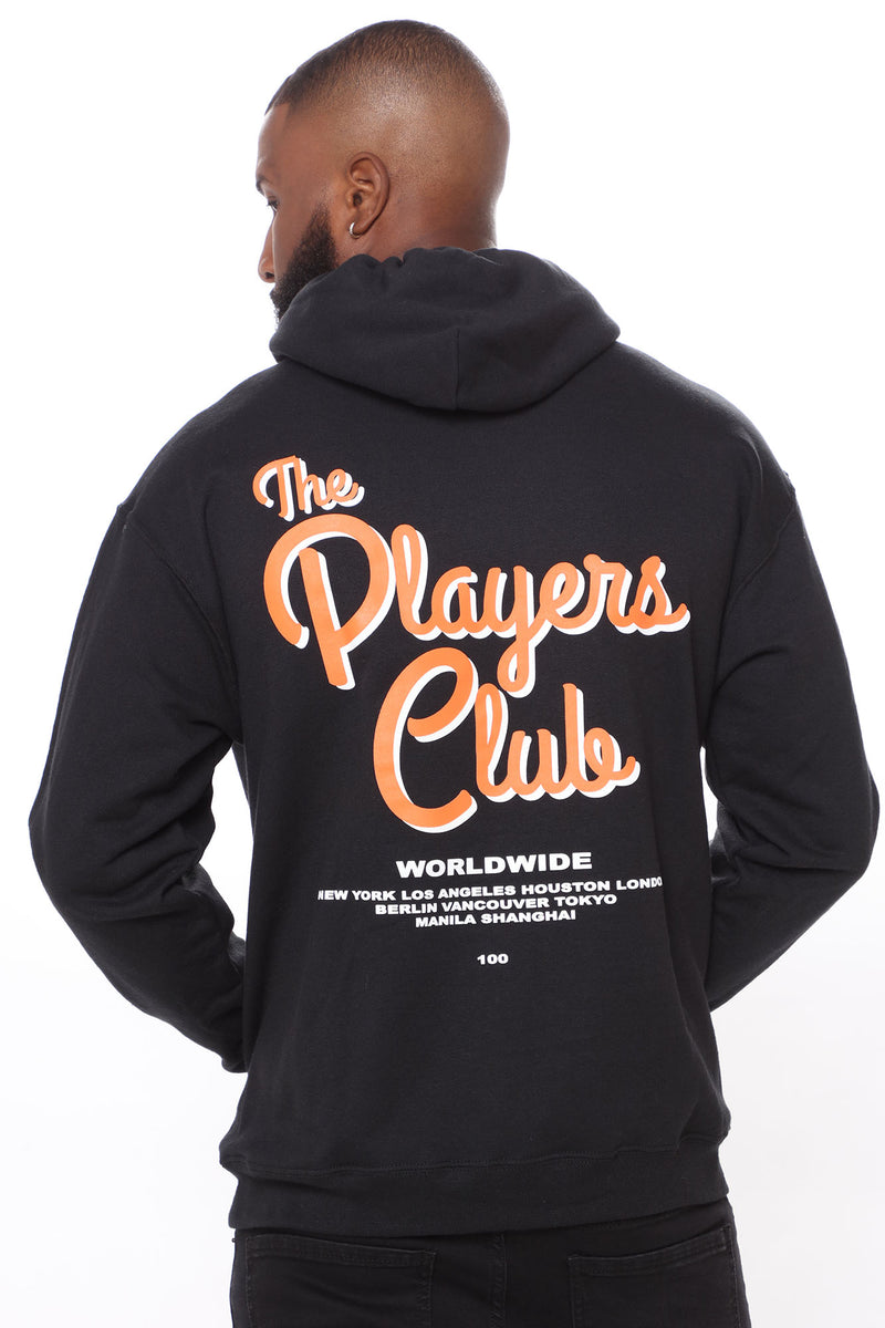 Players Club Hoodie - Black | Fashion Nova, Mens Graphic Tees | Fashion ...