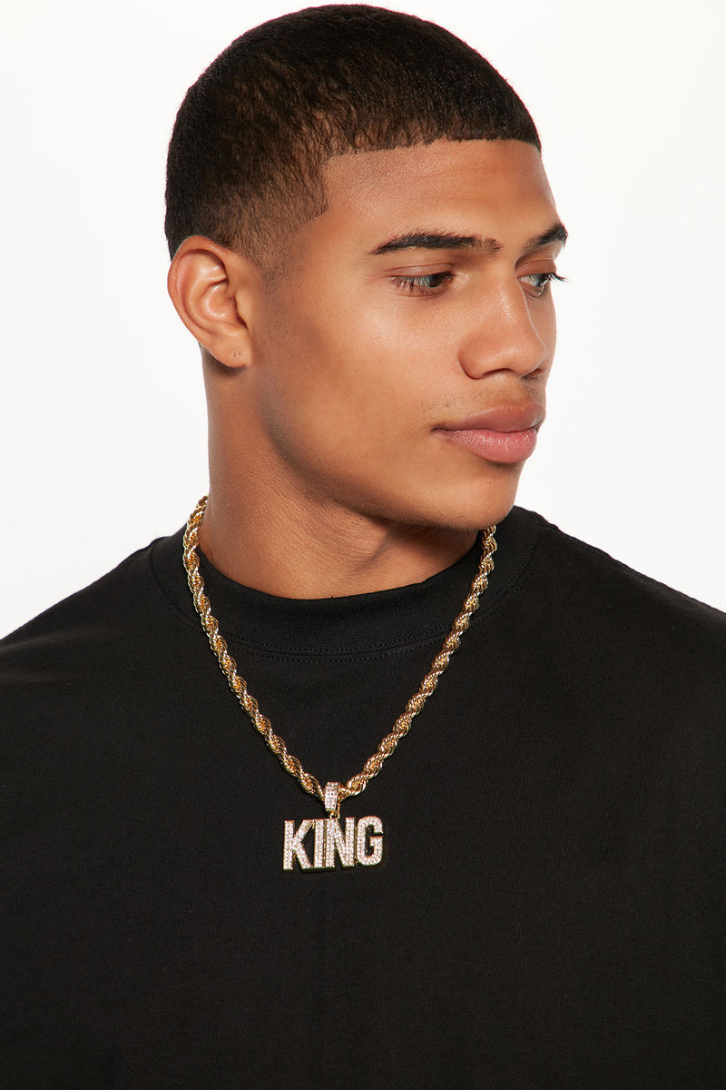 Extreme King Chain Necklace Gold Fashion Nova, Mens Jewelry