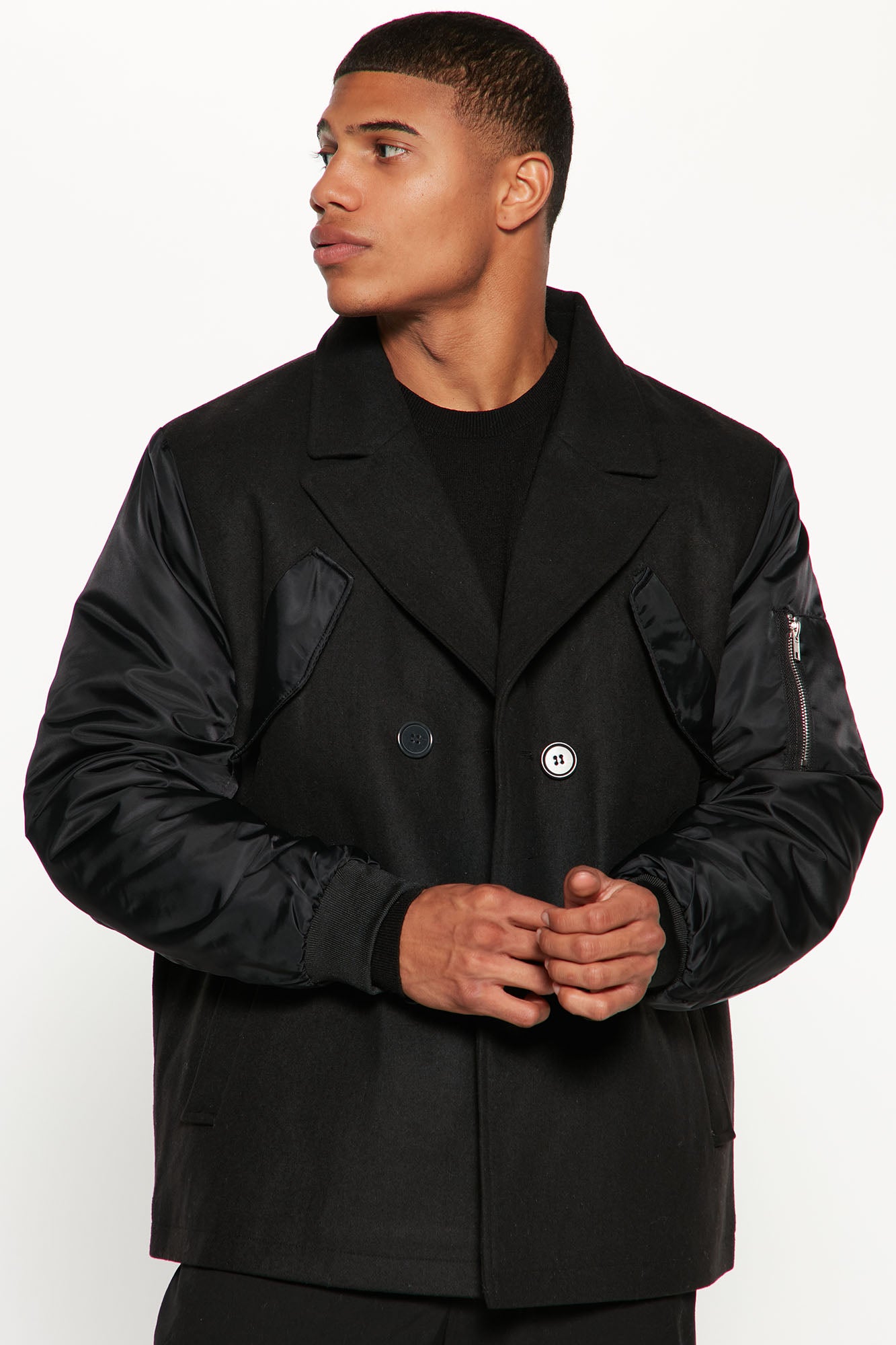 Fashion nova peacoat sale