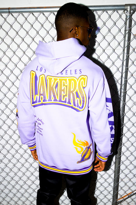 purple lakers hoodie